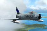 FSX/P3Dv3 & 4  North American F-86H Sabre